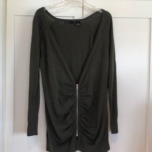 Press detailed sweater